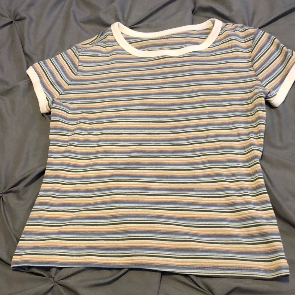Arizona jean CO stripe tee size S